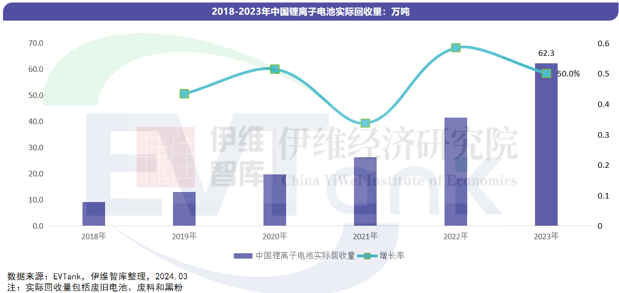 中國鋰離子電池回收拆解與梯次利用行業(yè)發(fā)展白皮書（2024年）